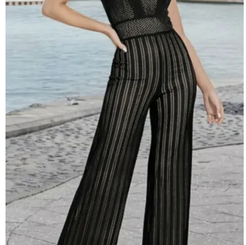 NWOT Crochet Jumpsuit by Venus - Picture 1 of 4